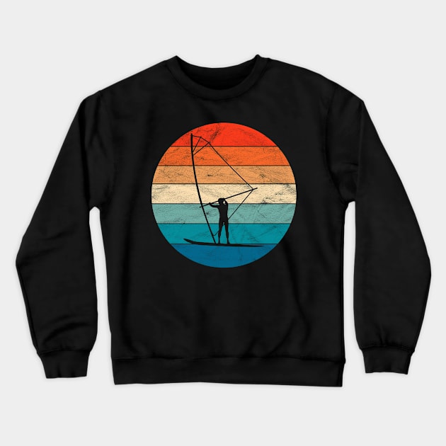 Vintage Windsurfer Crewneck Sweatshirt by ChadPill